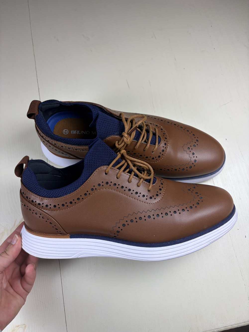 Bruno Marc Men’s Brown dress shoes